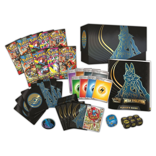 Pokémon TCG: Mega Evolutions Elite Trainer Box (Lucario)