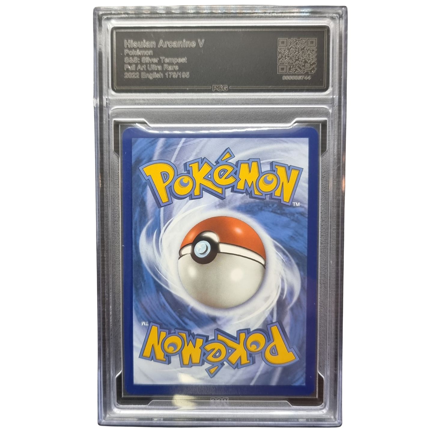 Hisuian Arcanine V 172/195 — Silver Tempest Full Art Ultra Rare | PCG 9