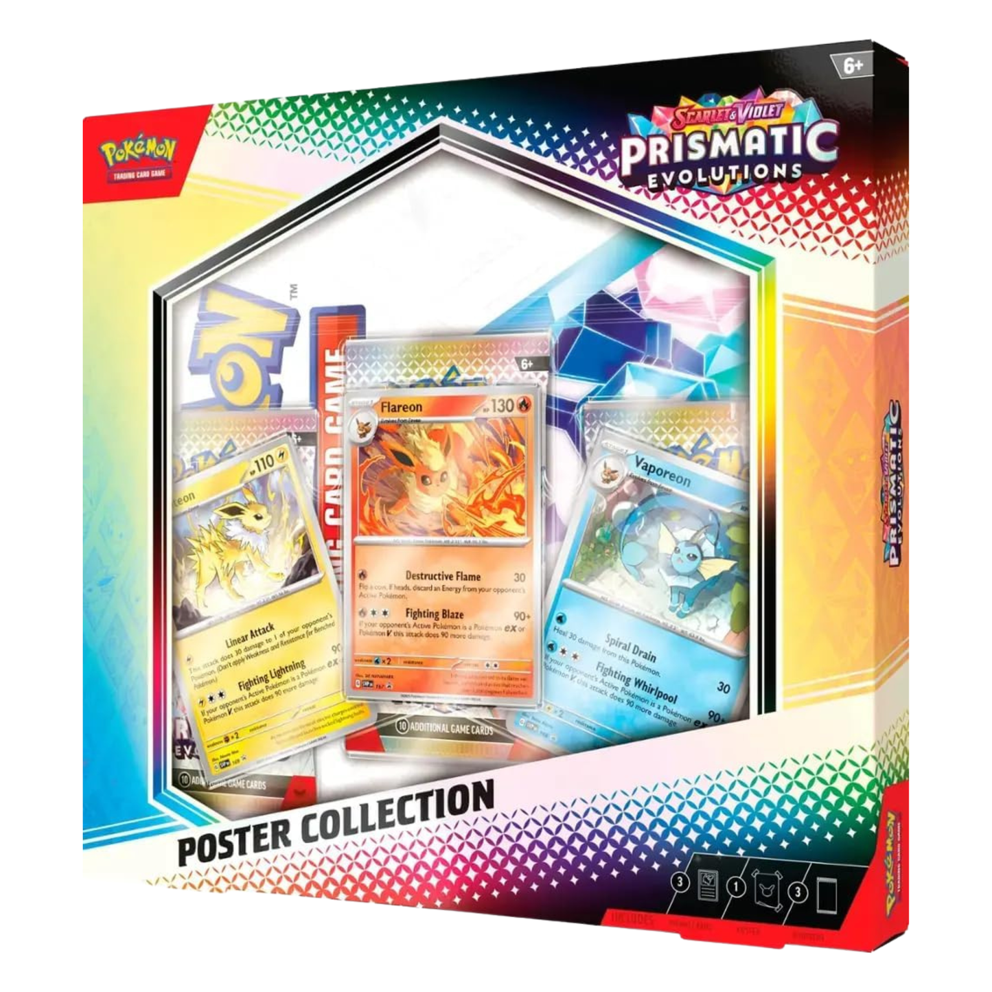 Pokémon TCG Scarlet & Violet 8.5 – Prismatic Evolutions Poster Collection