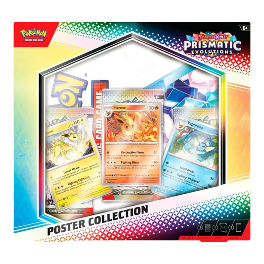 Pokémon TCG Scarlet & Violet 8.5 – Prismatic Evolutions Poster Collection