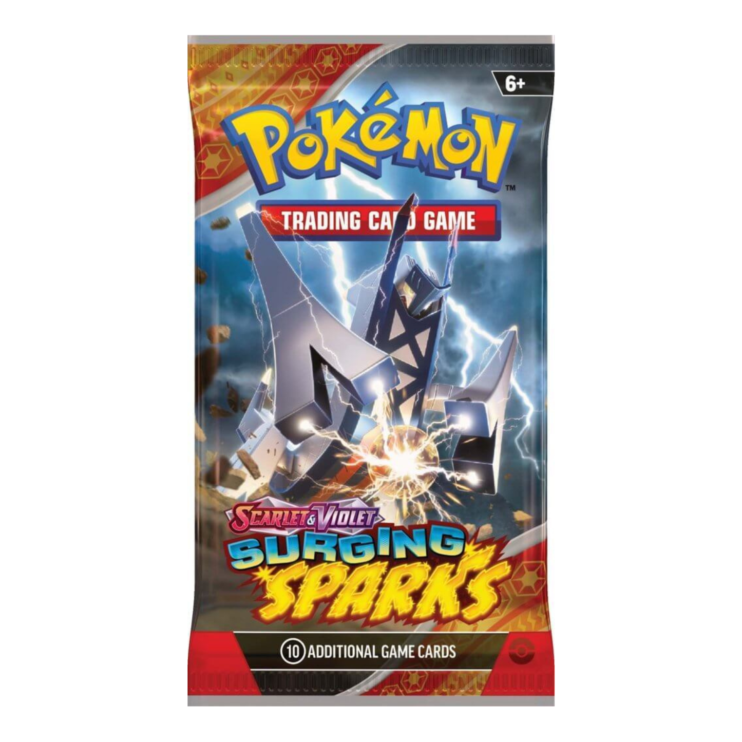 Pokémon TCG: Scarlet & Violet — Surging Sparks Booster Bundle (6 Packs)