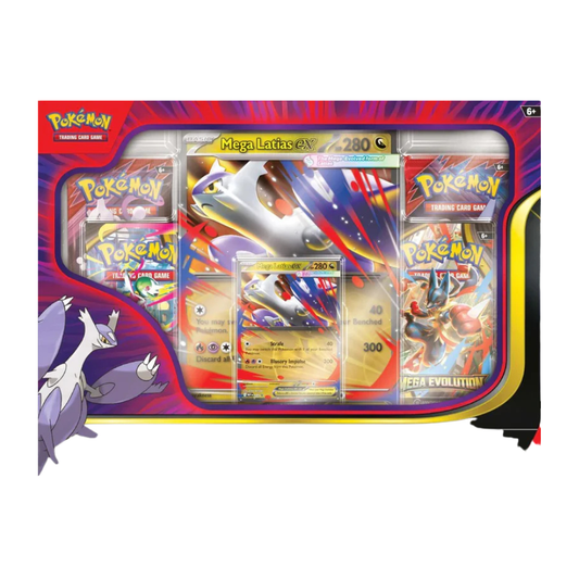 Pokémon TCG: Mega Latias EX Box (Sealed) | Promo + Jumbo + 4 Boosters