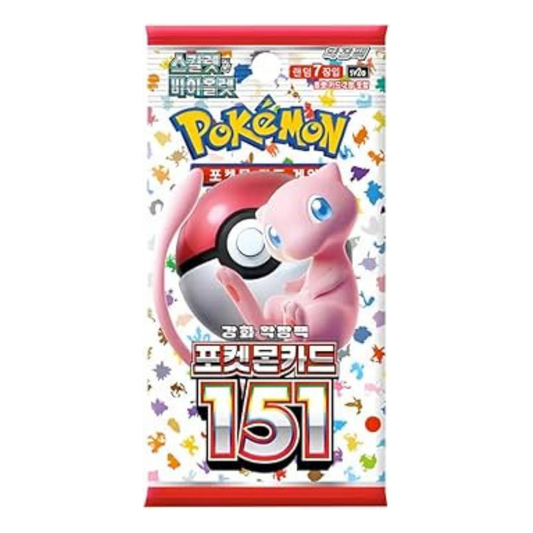 Pokémon TCG: 151 Korean Booster Box (20 Packs)