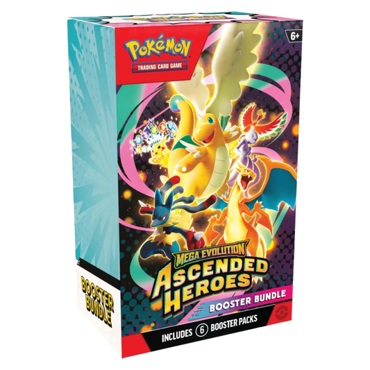 Pokémon TCG: Mega Evolution — Ascended Heroes Booster Bundle (6 Packs) (Pre-Order)