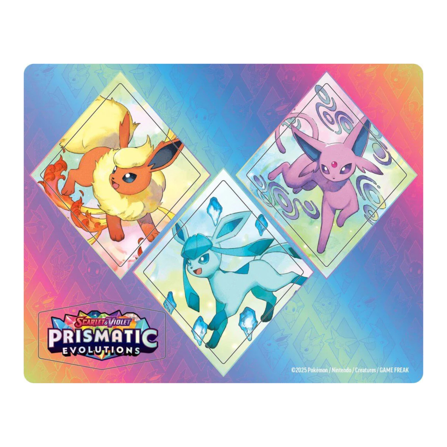 Pokémon TCG: Prismatic Tech Sticker Collection | 3 Booster Packs + Promo Card