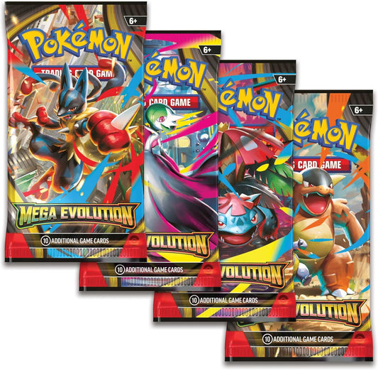 Pokémon TCG: Mega Evolutions Booster Bundle (6 Packs)