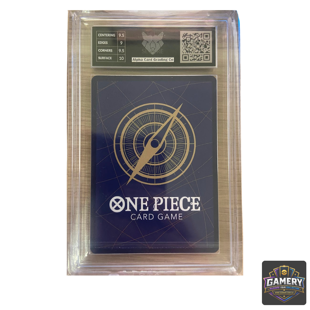 Enel OP15-118 SEC Alternate Art – Alpha Card Grading 9.5 Mint+