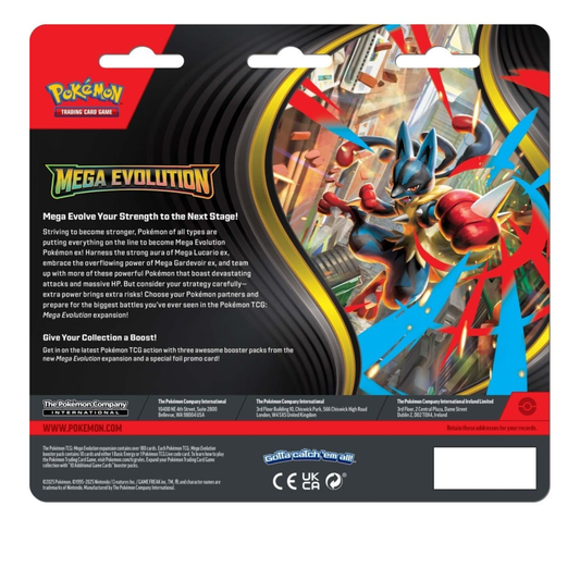 Pokémon TCG: Mega Evolutions Psyduck Triple Pack (3 Packs)
