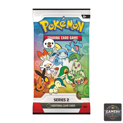 Pokemon TCG First Partner Illustration Collection Series 2 Box | 3 Promo Cards + 2 Booster Packs