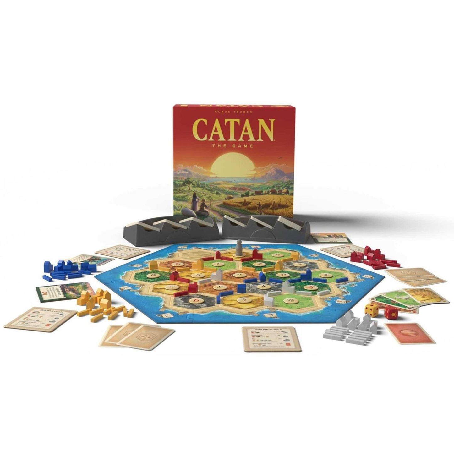 Catan | Trade, Build & Settle Strategy Board Game