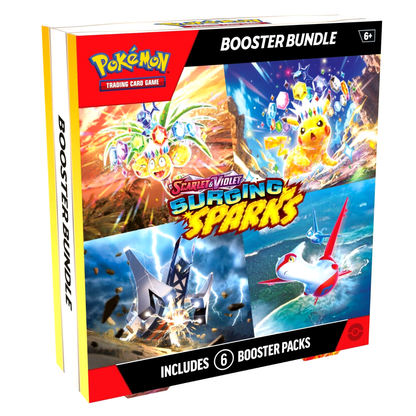 Pokémon TCG: Scarlet & Violet — Surging Sparks Booster Bundle (6 Packs)