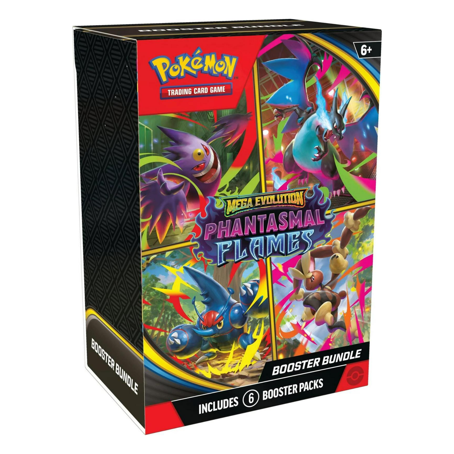 Pokémon TCG: Phantasmal Flames Booster Bundle (6 Packs) | English