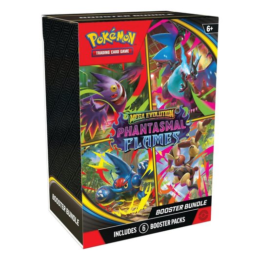 Pokémon TCG: Phantasmal Flames Booster Bundle (6 Packs) | English