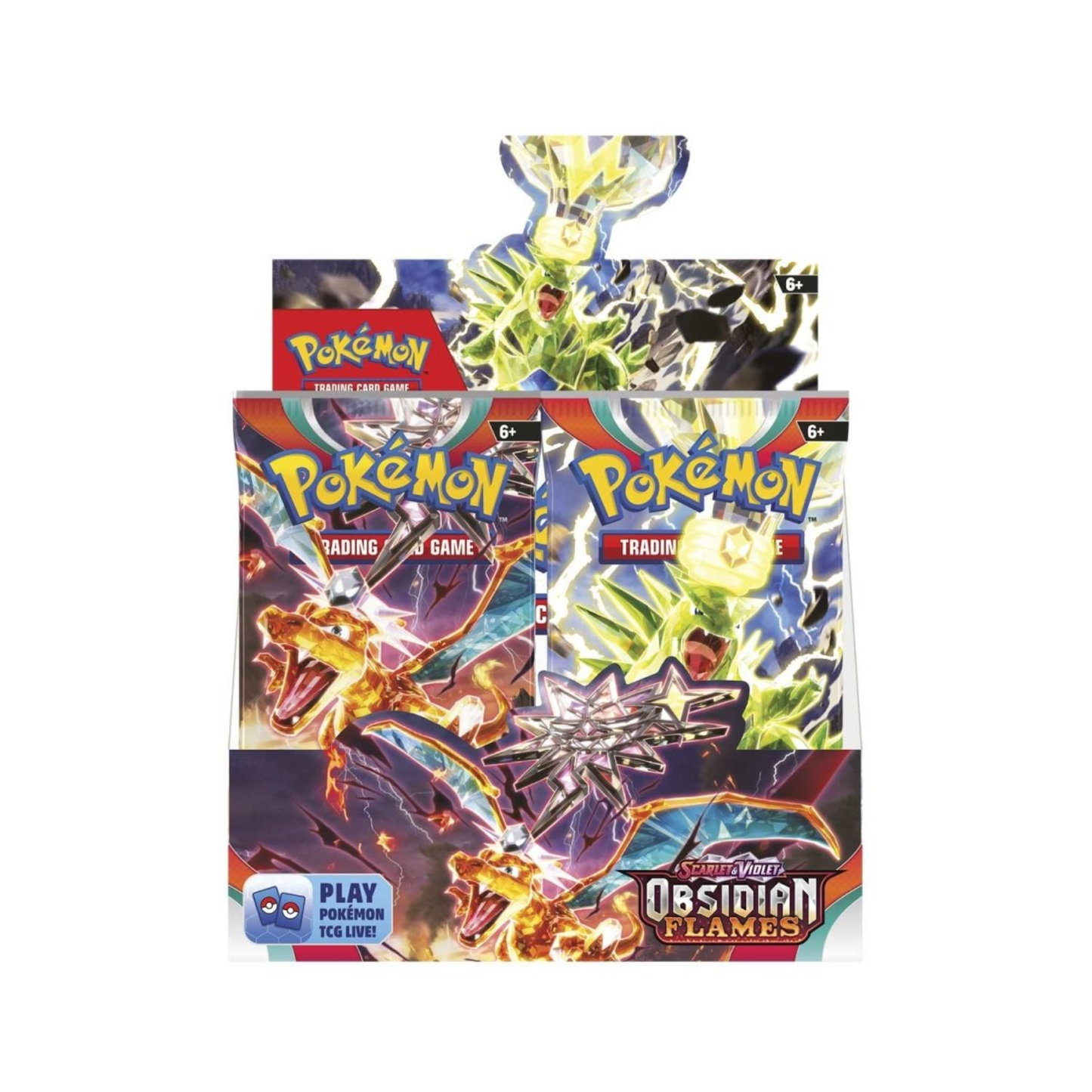 Pokemon TCG Scarlet & Violet Obsidian Flames Booster Display Box (36 Packs) Factory Sealed