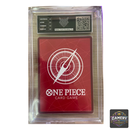 Lucy OP15-002 Alternate Art – Alpha Card Grading Pristine 10+ - Perfect Sub-Grading