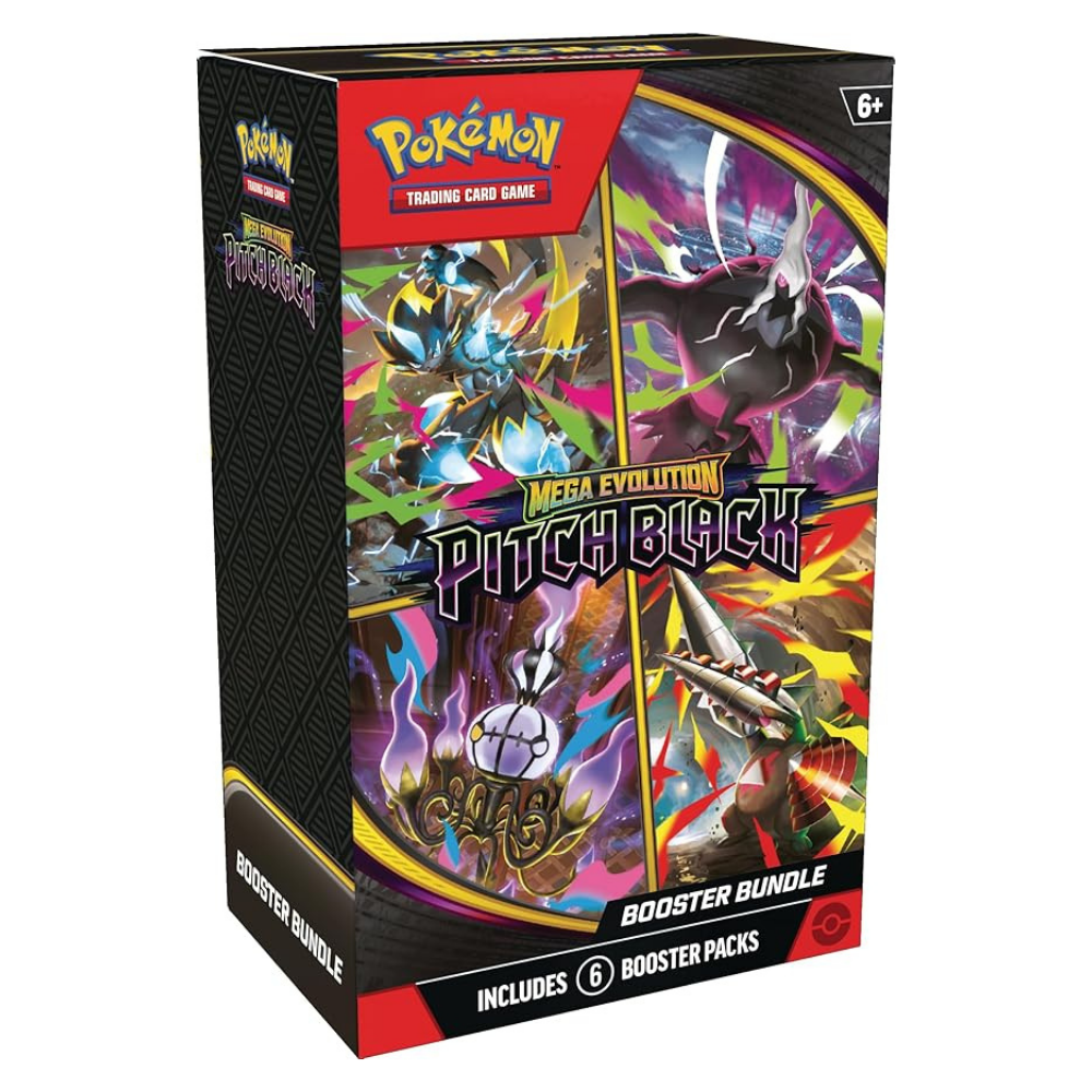 Pokémon TCG: Mega Evolution – Pitch Black Booster Bundle (6 Packs) | PRE-ORDER 17/07/2026