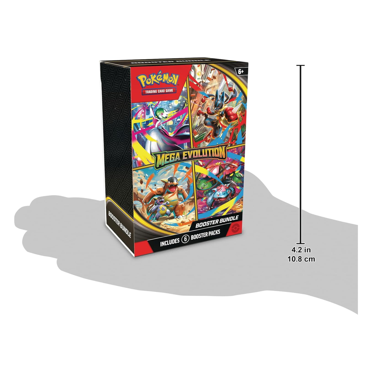 Pokémon TCG: Mega Evolutions Booster Bundle (6 Packs)
