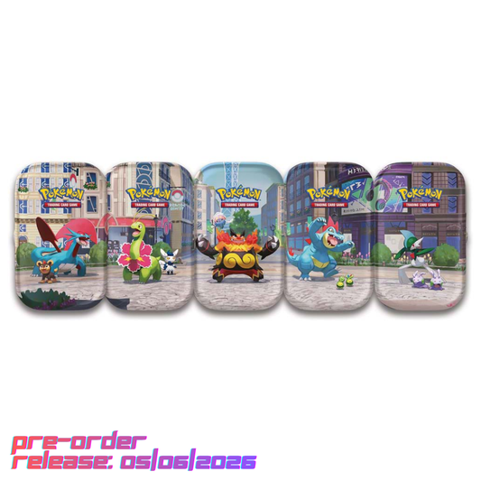 Pokémon TCG: Lumiose City Mini Tin (Assorted) | PRE-ORDER 05/06/2026