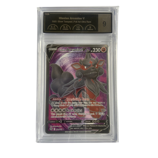 Pokemon Hisuian Arcanine 179/195 ENG PCG 9 Mint | Graded Pokemon Card