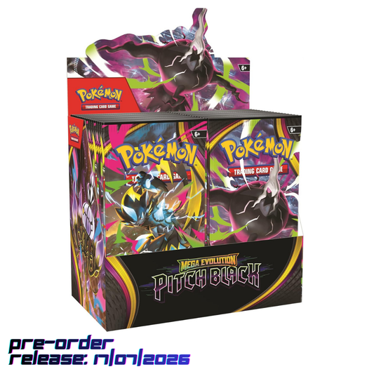 Pokémon TCG: Mega Evolution – Pitch Black Booster Box | PRE-ORDER 17/07/2026