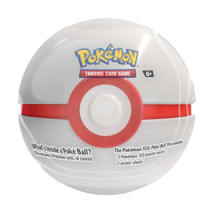Pokémon TCG: Poké Ball Tin 2025 | Sealed (3 Booster Packs + Stickers)