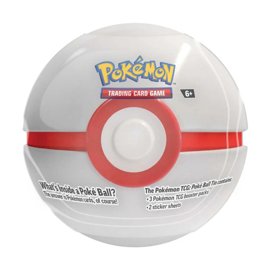 Pokémon TCG: Poké Ball Tin 2025 | Sealed (3 Booster Packs + Stickers)