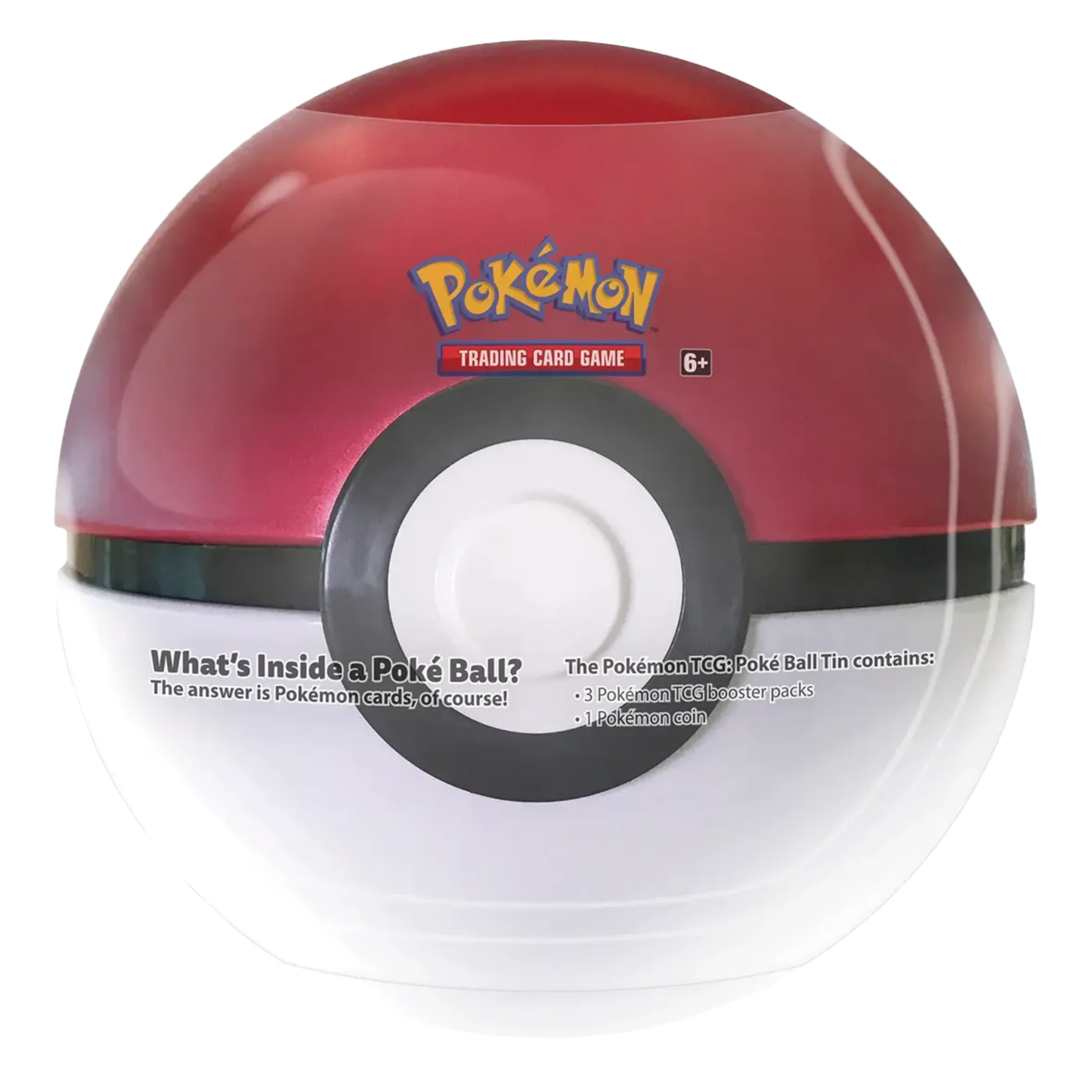 Pokémon TCG: Poké Ball Tin 2025 | Sealed (3 Booster Packs + Stickers)