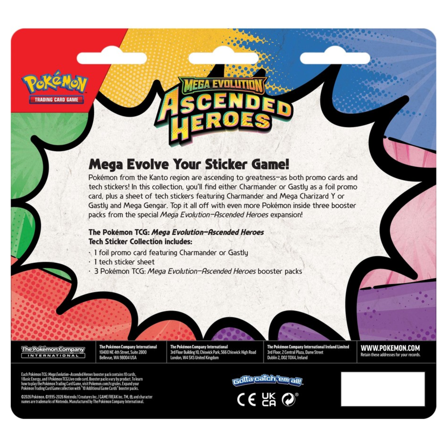 Pokémon TCG: Ascended Heroes — Tech Sticker Collection | Out Now