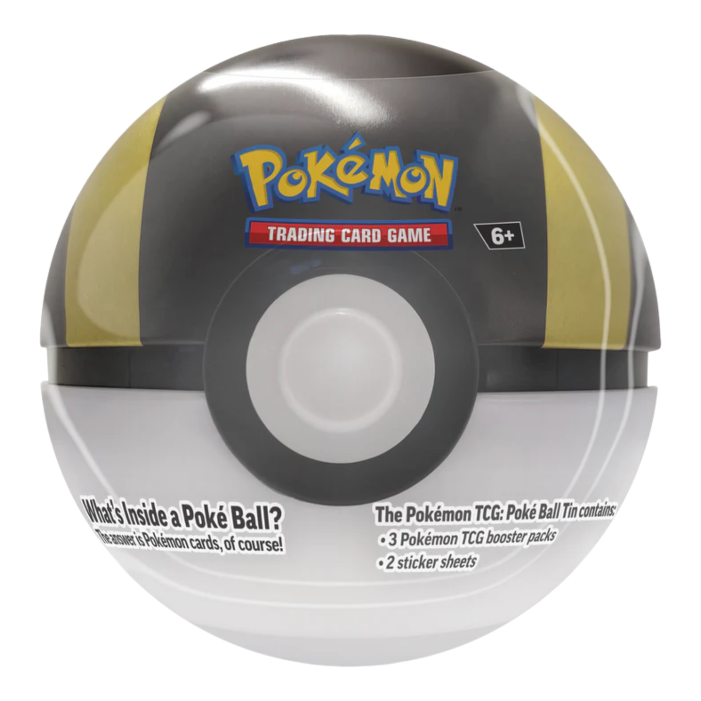 Pokémon TCG: Poké Ball Tin 2025 | Sealed (3 Booster Packs + Stickers)