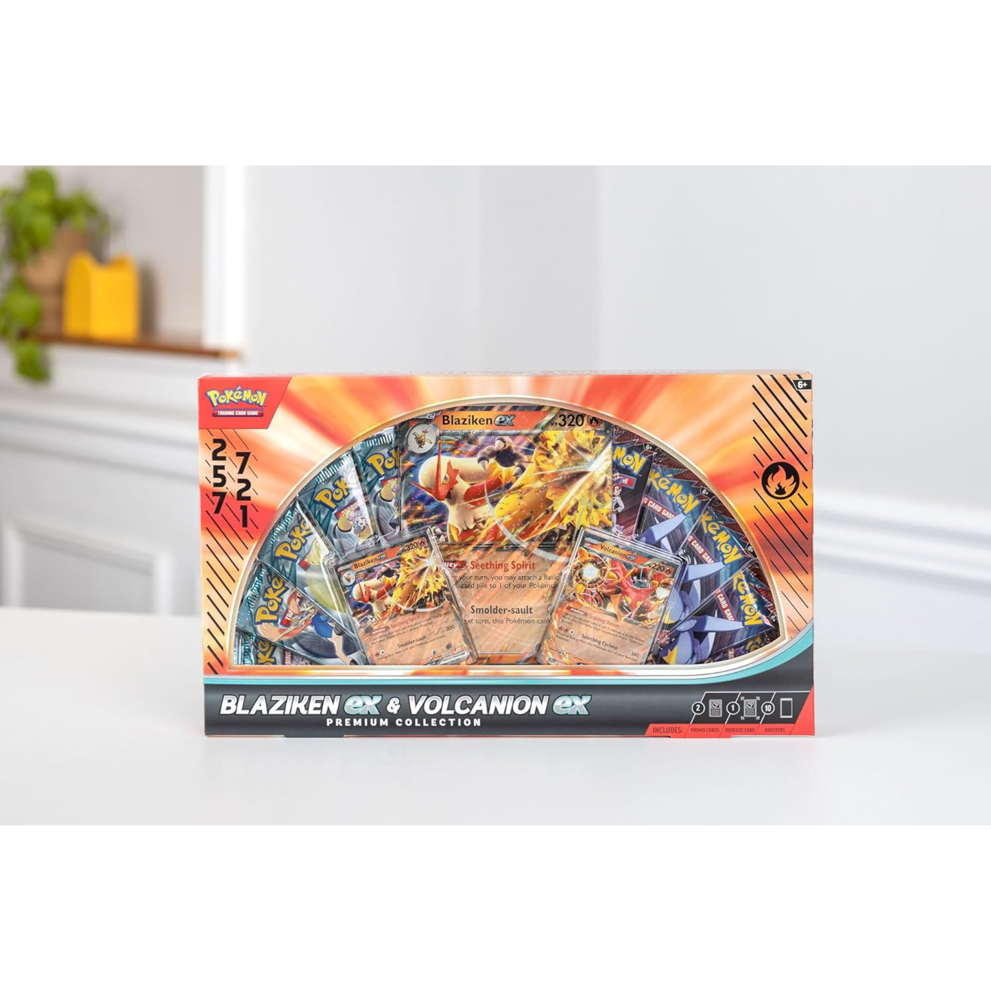 Pokémon TCG: Blaziken ex & Volcanion ex Premium Collection