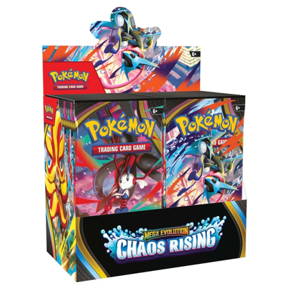 Pokémon TCG: Mega Evolution – Chaos Rising Booster Box