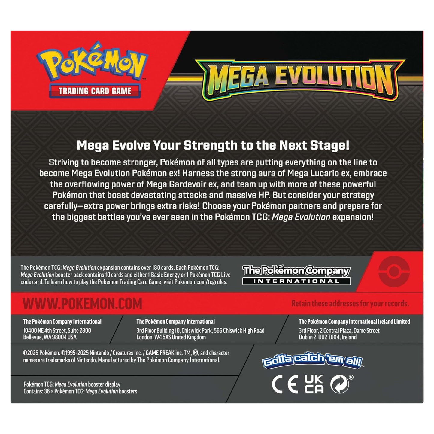Pokémon TCG: Mega Evolutions Enhanced Booster Box