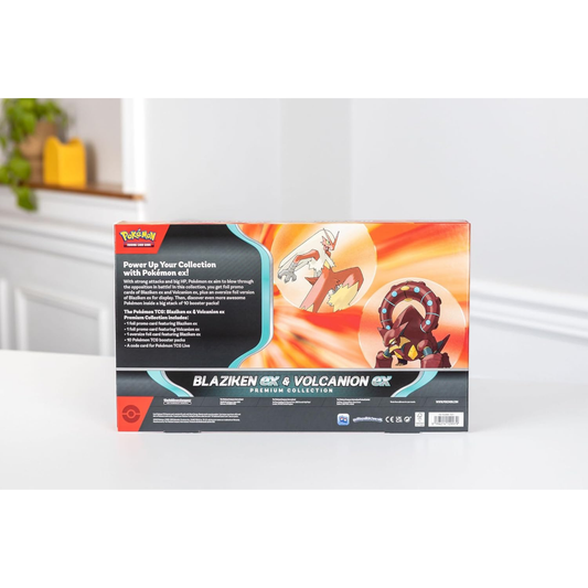 Pokémon TCG: Blaziken ex & Volcanion ex Premium Collection