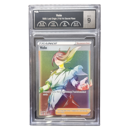 Volo #211/196— Lost Origin Full Art Secret Rare (Trainer) | Mint 9