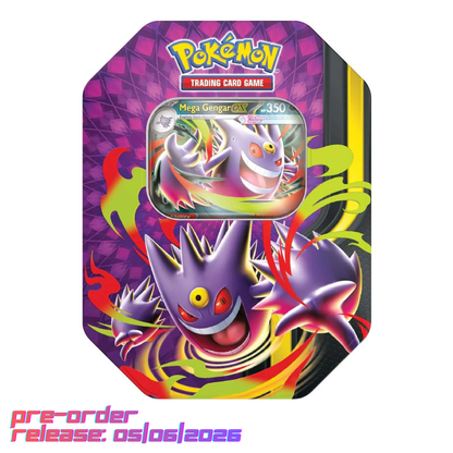 Pokémon TCG: Mega Moonlight Tin (Assorted) | PRE-ORDER 05/06/2026
