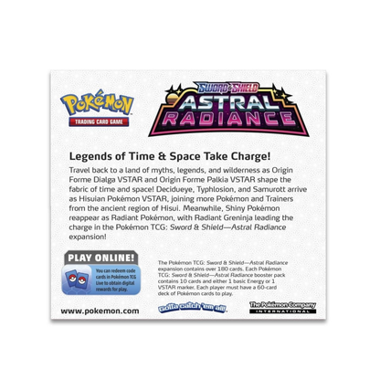 Pokemon TCG Sword & Shield Astral Radiance Booster Box English | 36 Booster Packs Sealed
