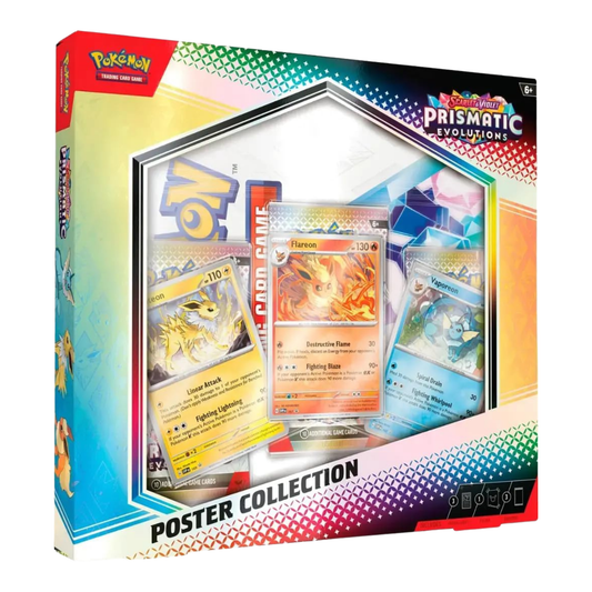 Pokémon TCG Scarlet & Violet 8.5 – Prismatic Evolutions Poster Collection