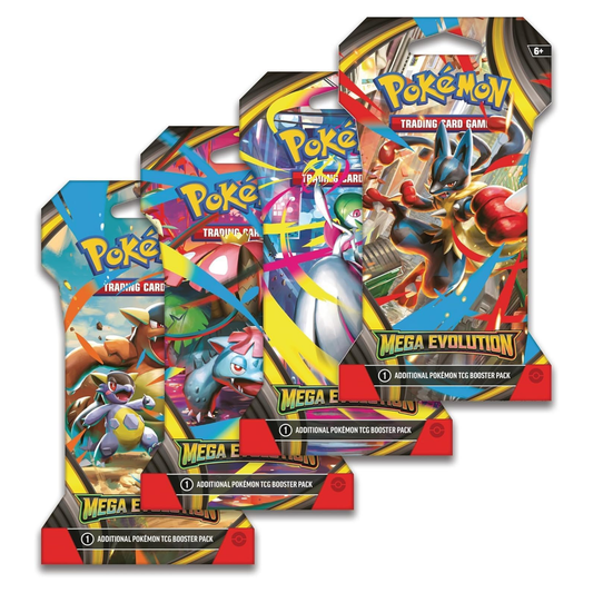 Pokémon TCG: Mega Evolution Sleeved Booster Pack (1 Pack)