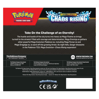Pokémon TCG: Mega Evolution – Chaos Rising Elite Trainer Box (ETB)