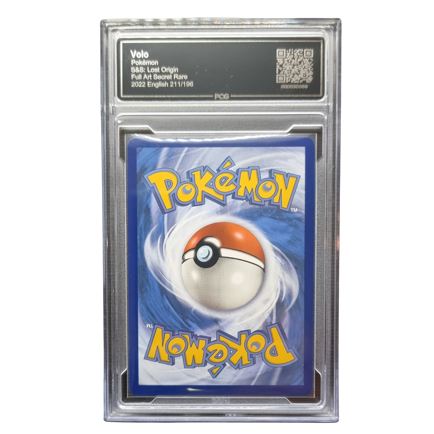 Volo #211/196— Lost Origin Full Art Secret Rare (Trainer) | Mint 9