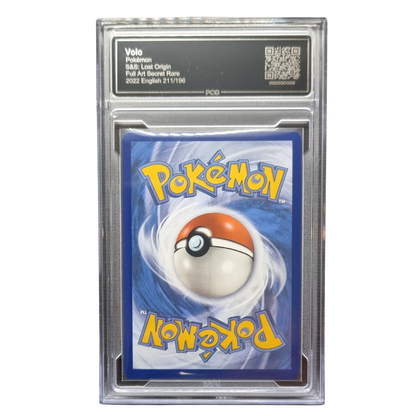 Volo #211/196— Lost Origin Full Art Secret Rare (Trainer) | Mint 9