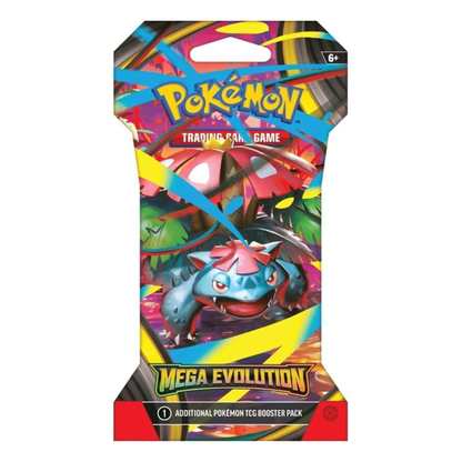 Pokémon TCG: Mega Evolution Sleeved Booster Pack (1 Pack)