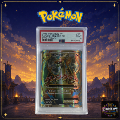 M Charizard EX 101/108 Evolutions PSA 9 | Graded Pokemon Card