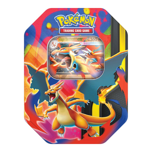 Pokémon TCG: Mega Charizard ex Tin | Out Now!