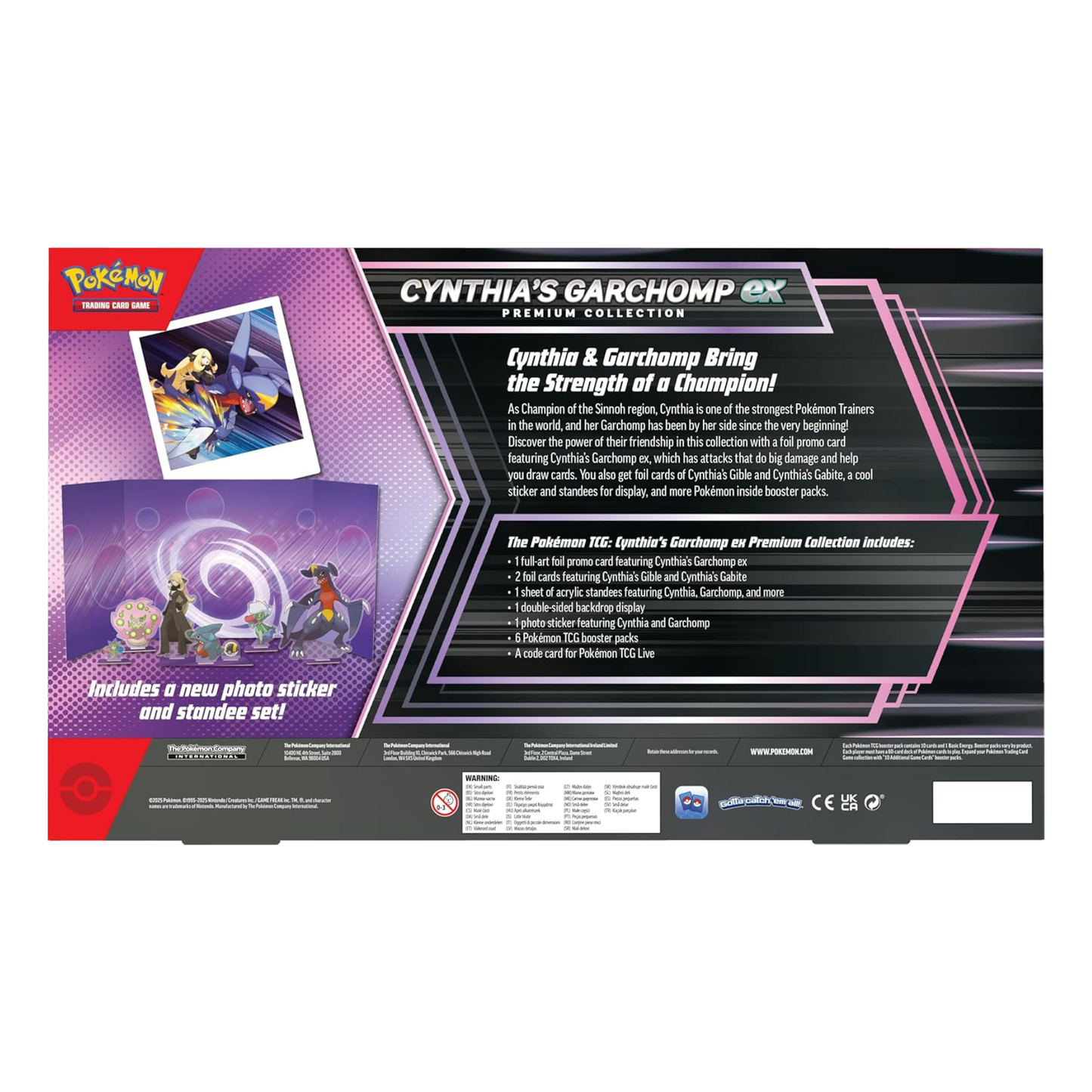 Pokémon TCG: Cynthia’s Garchomp ex Premium Collection | Sealed
