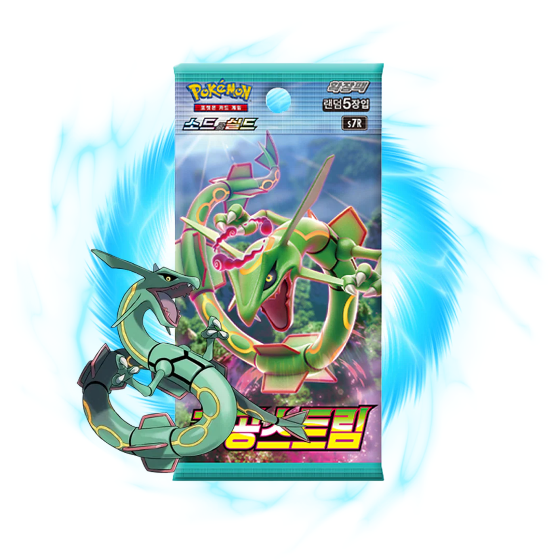 blue sky stream korean booster box Pokémon TCG: Blue Sky Stream Korean Booster Box (30 Packs) – Gamery Australia