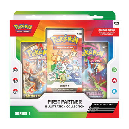 Pokémon TCG: First Partner Illustration Collection – Series 1 | Pre-Order