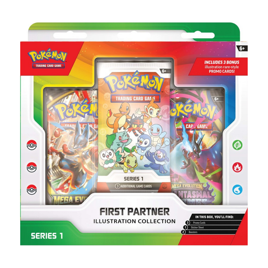 Pokémon TCG: First Partner Illustration Collection – Series 1 | Pre-Order