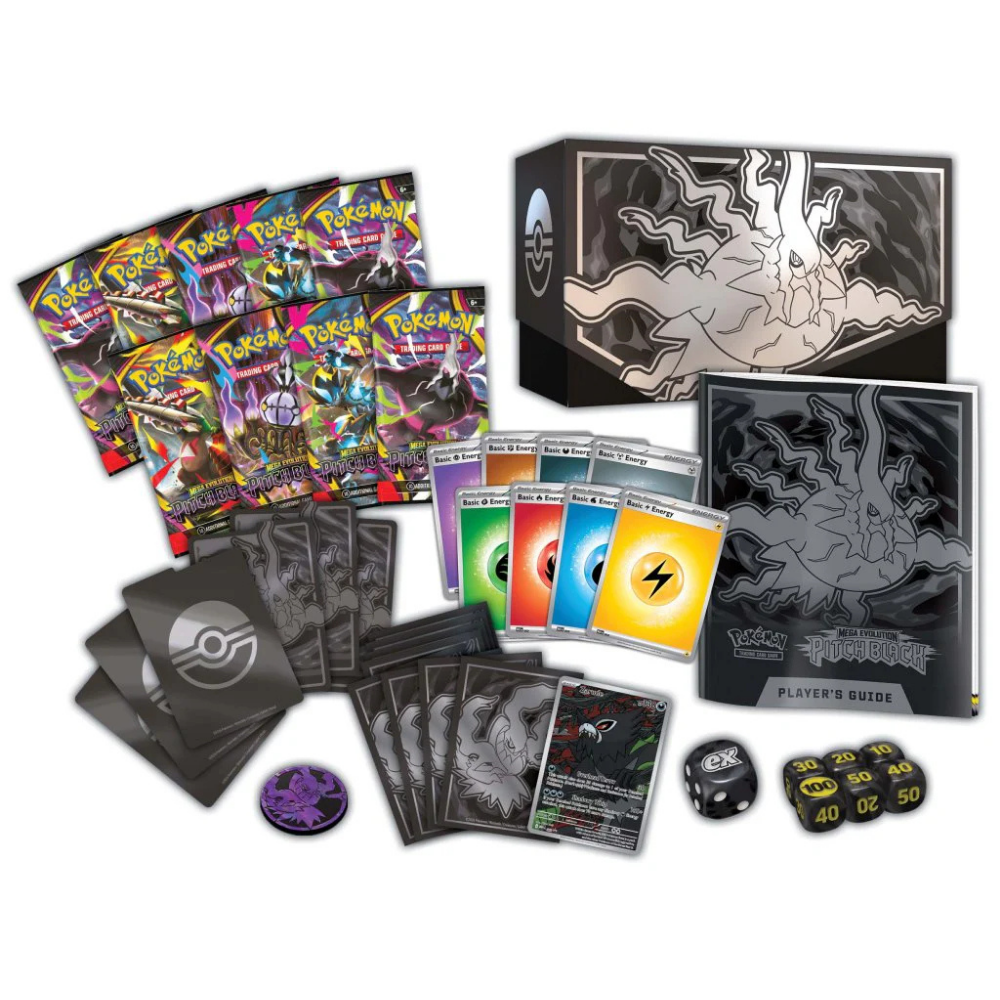 Pokémon TCG: Mega Evolution – Pitch Black Elite Trainer Box (ETB) | PRE-ORDER 17/07/2026