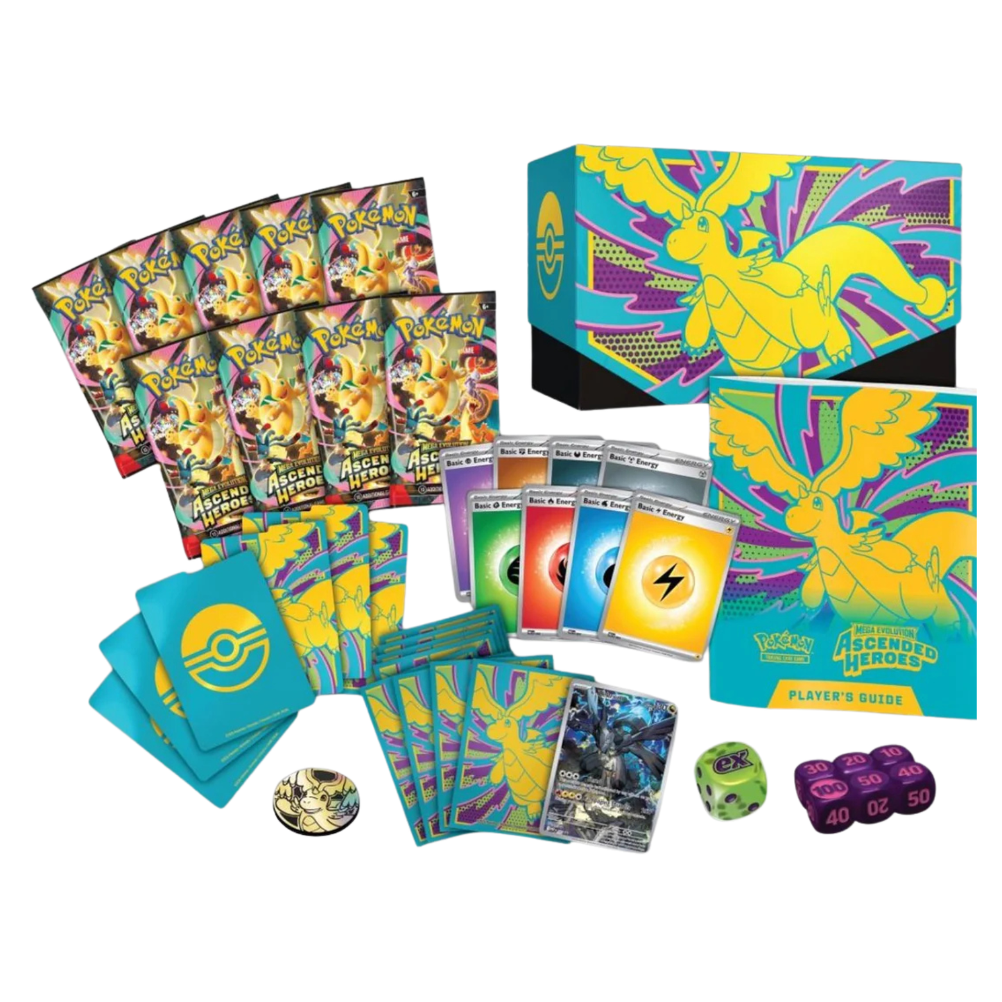 Pokémon TCG: Mega Evolution — Ascended Heroes Elite Trainer Box | Out Now